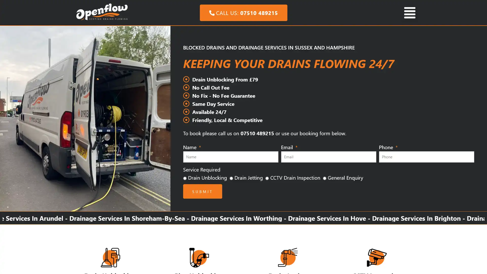 Open Flow Drains, Littlehampton