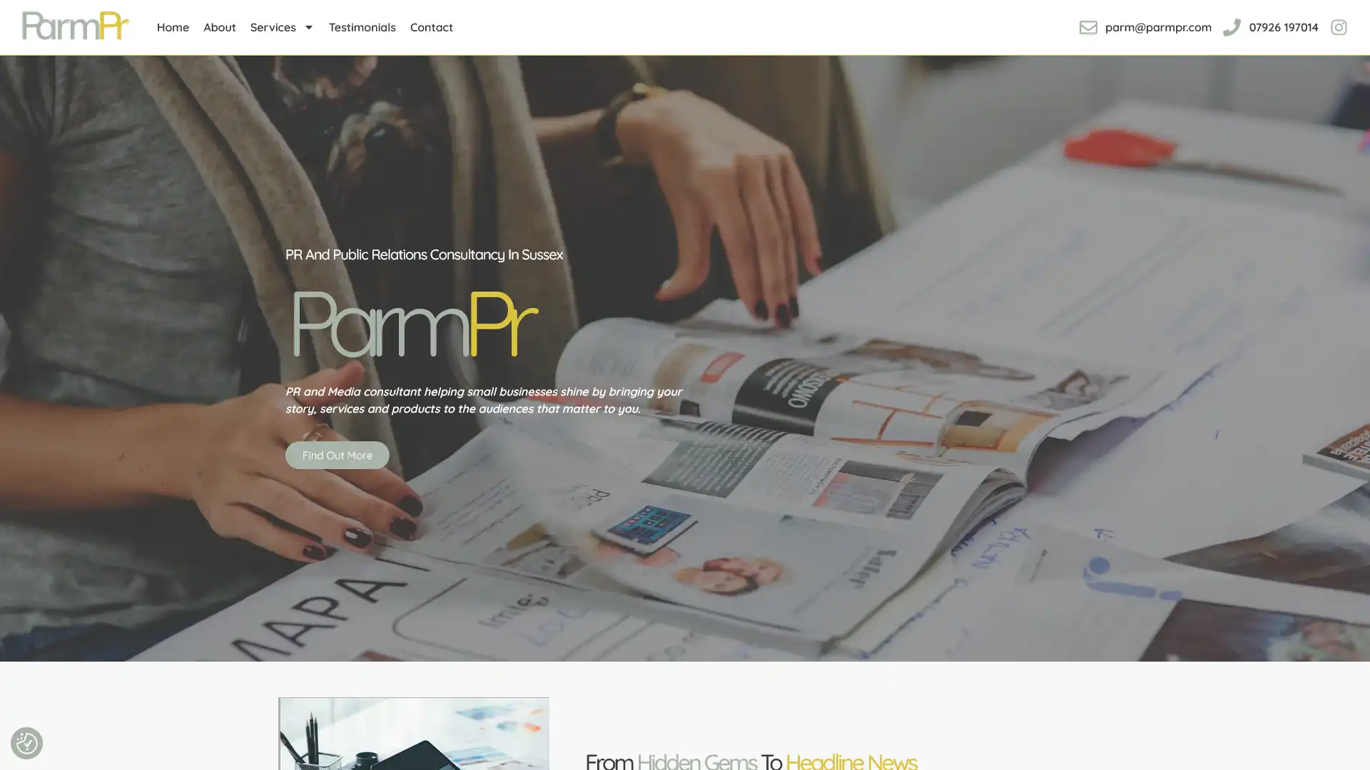 pr consultant website