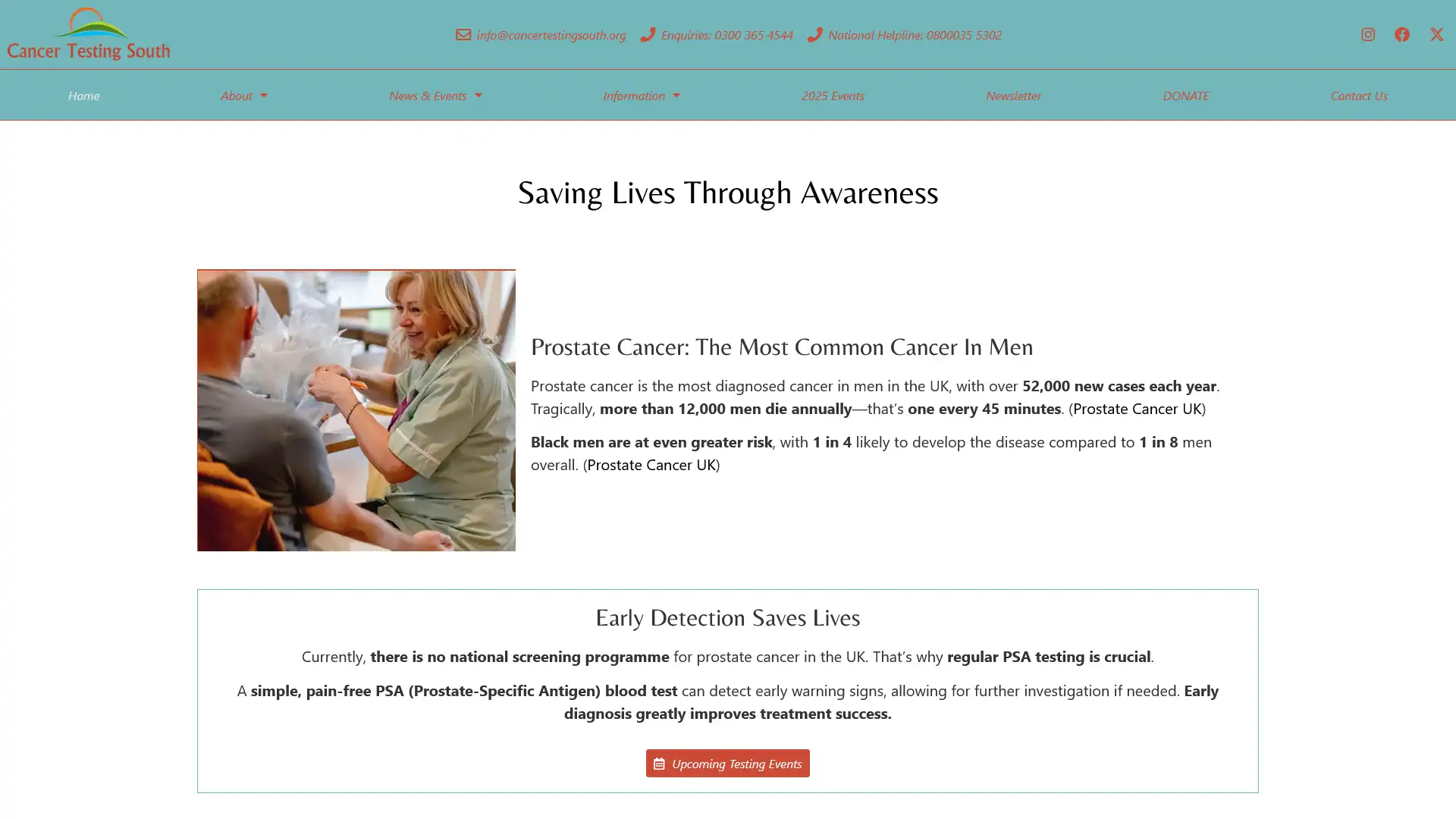 Cancer Testing South