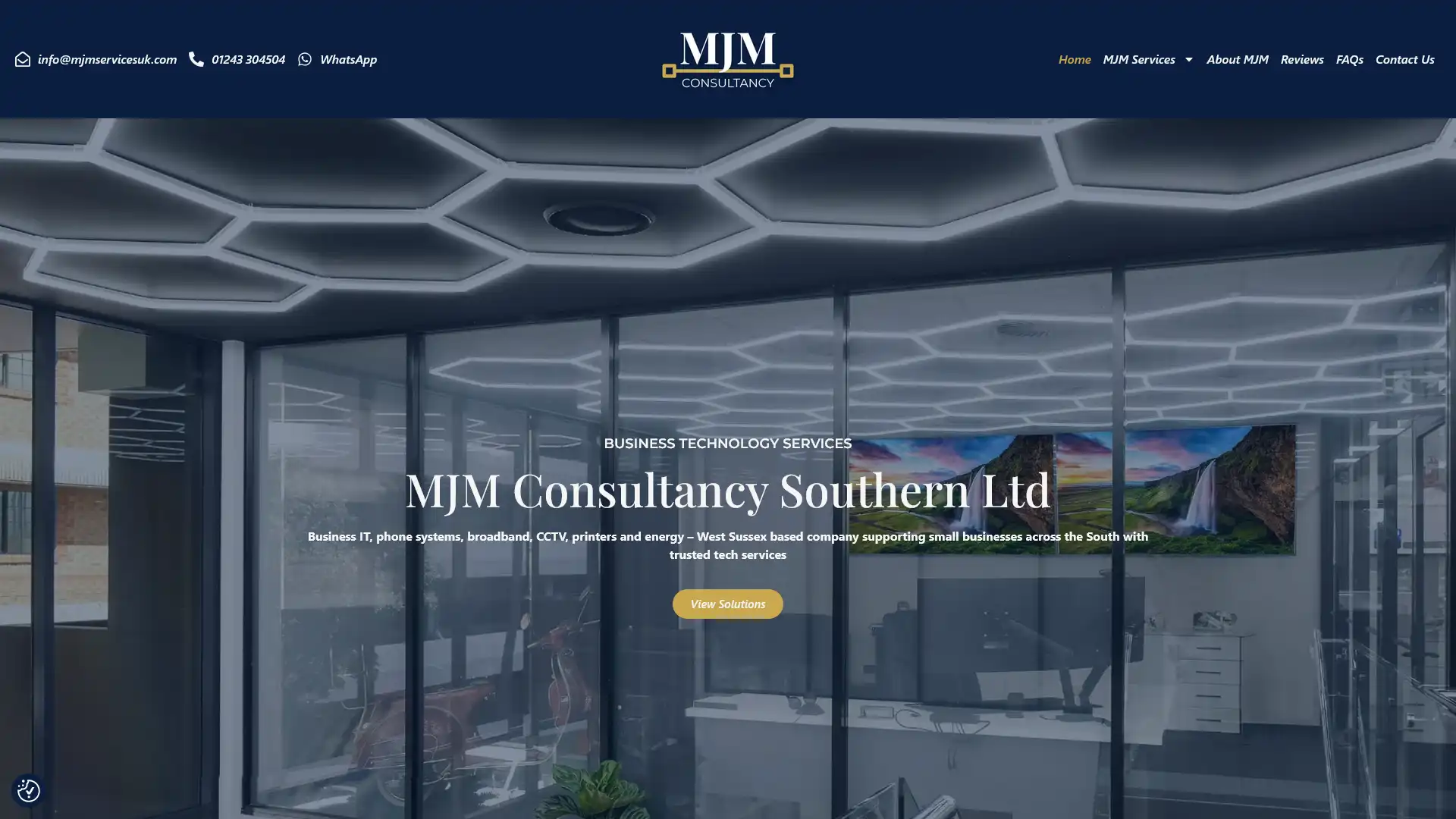 MJM Consultancy Southern Ltd, business technology services West Sussex