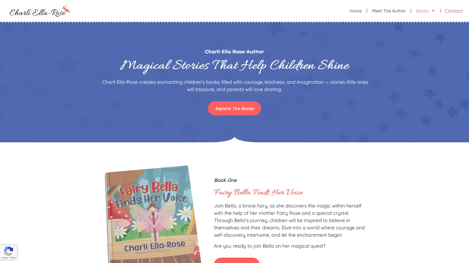 Charliella-rose childrens author website