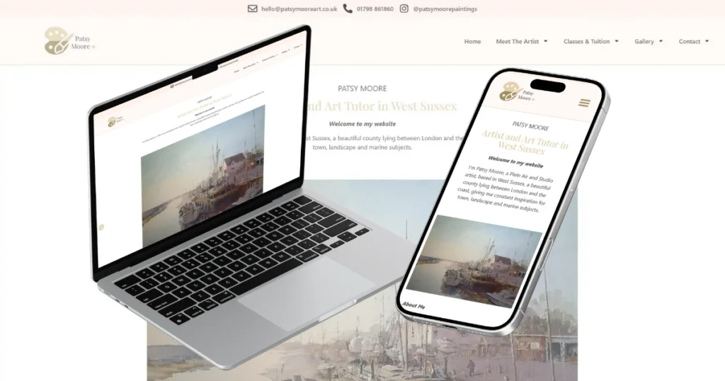 artist website