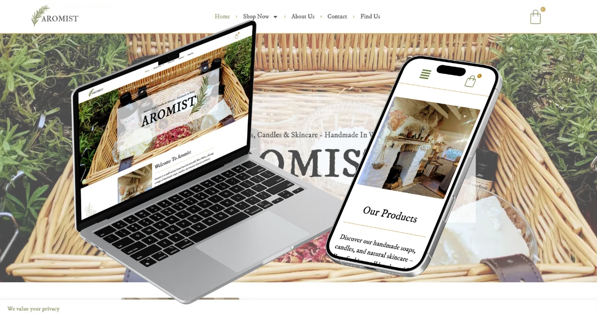 e-commerce website