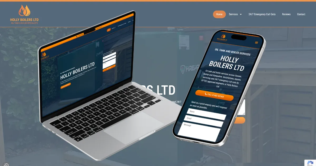 Holly Boilers Web Design