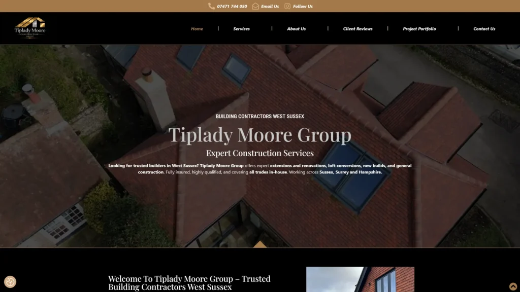 Tiplady Moore Group Case Study 1 Tiplady Moore Group Case Study