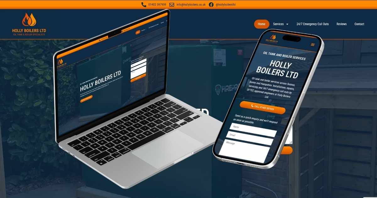 Holly Boilers Web Design