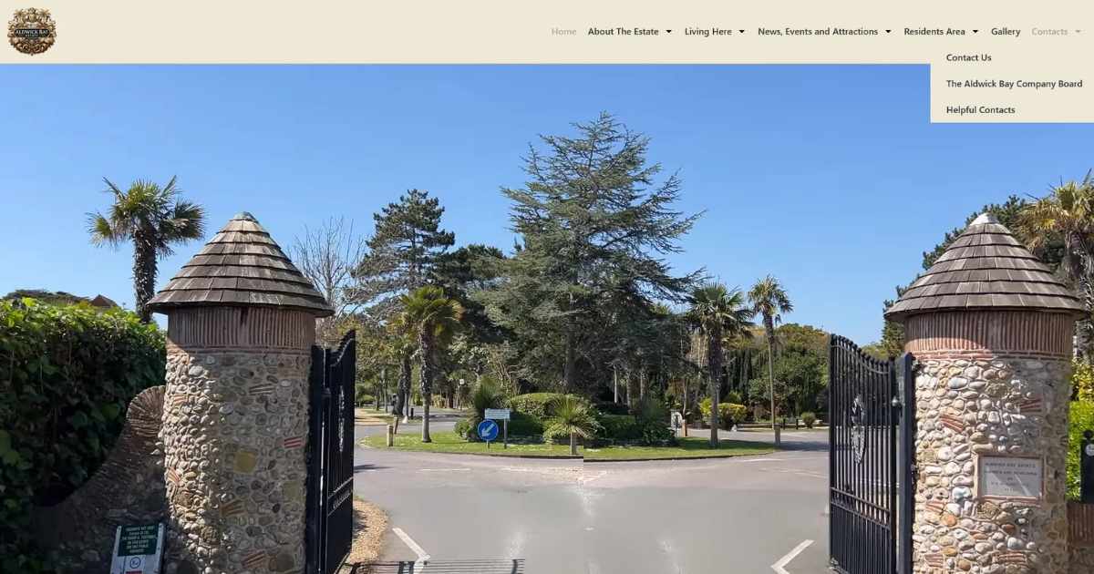 Aldwick Bay Estate Website Case Study