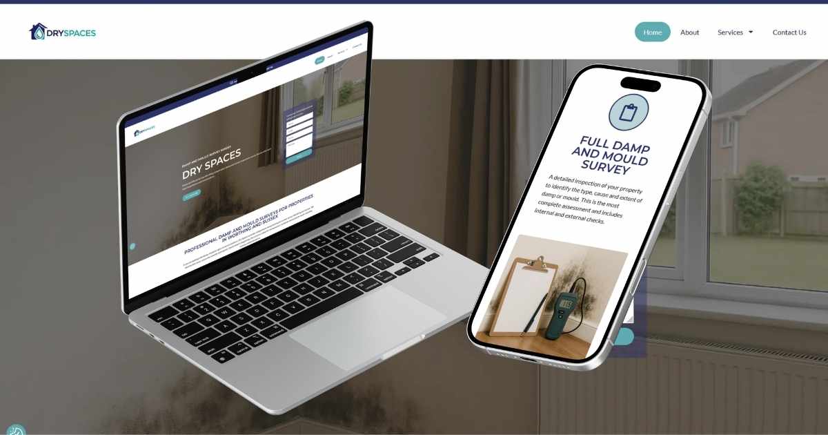 Website Design for Small Businesses | Gift of the Gab 4 Dry Spaces SEO Improvement Case Study