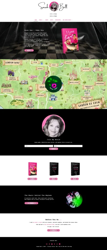Sarah Bell Author Website Case Study 2 Sarah Bell Romantic Comedy Author and Rom Com Books