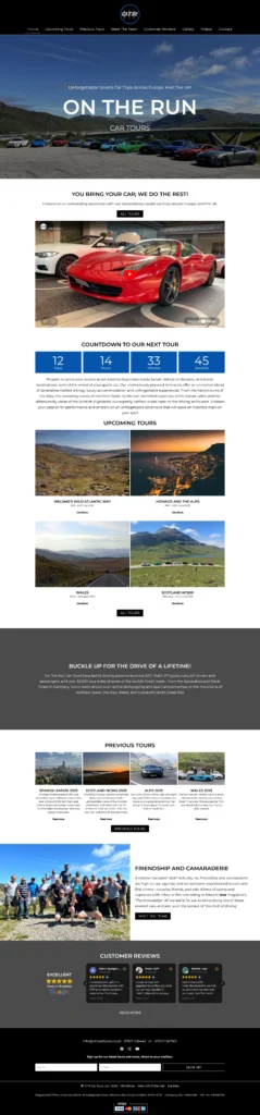 driving tour website