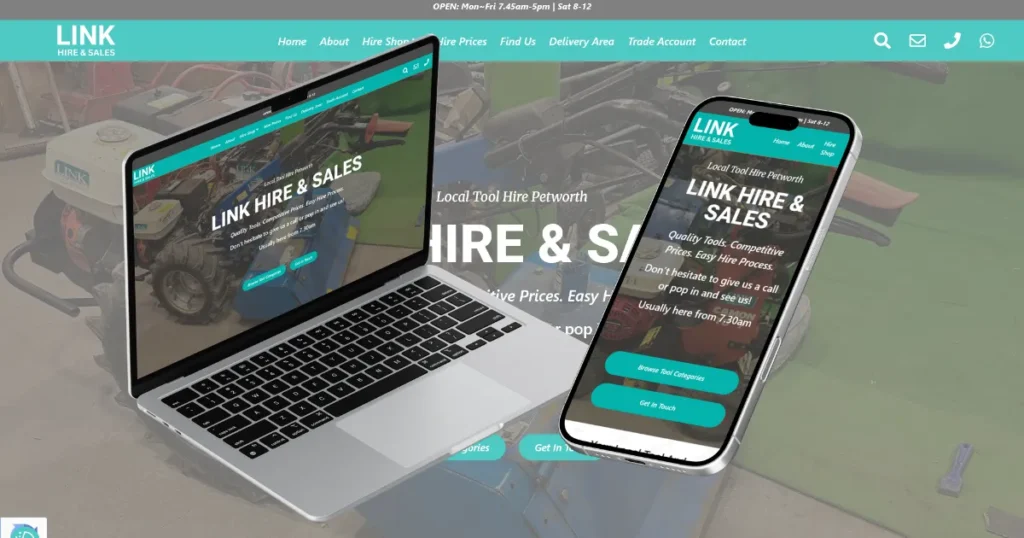 tool hire website