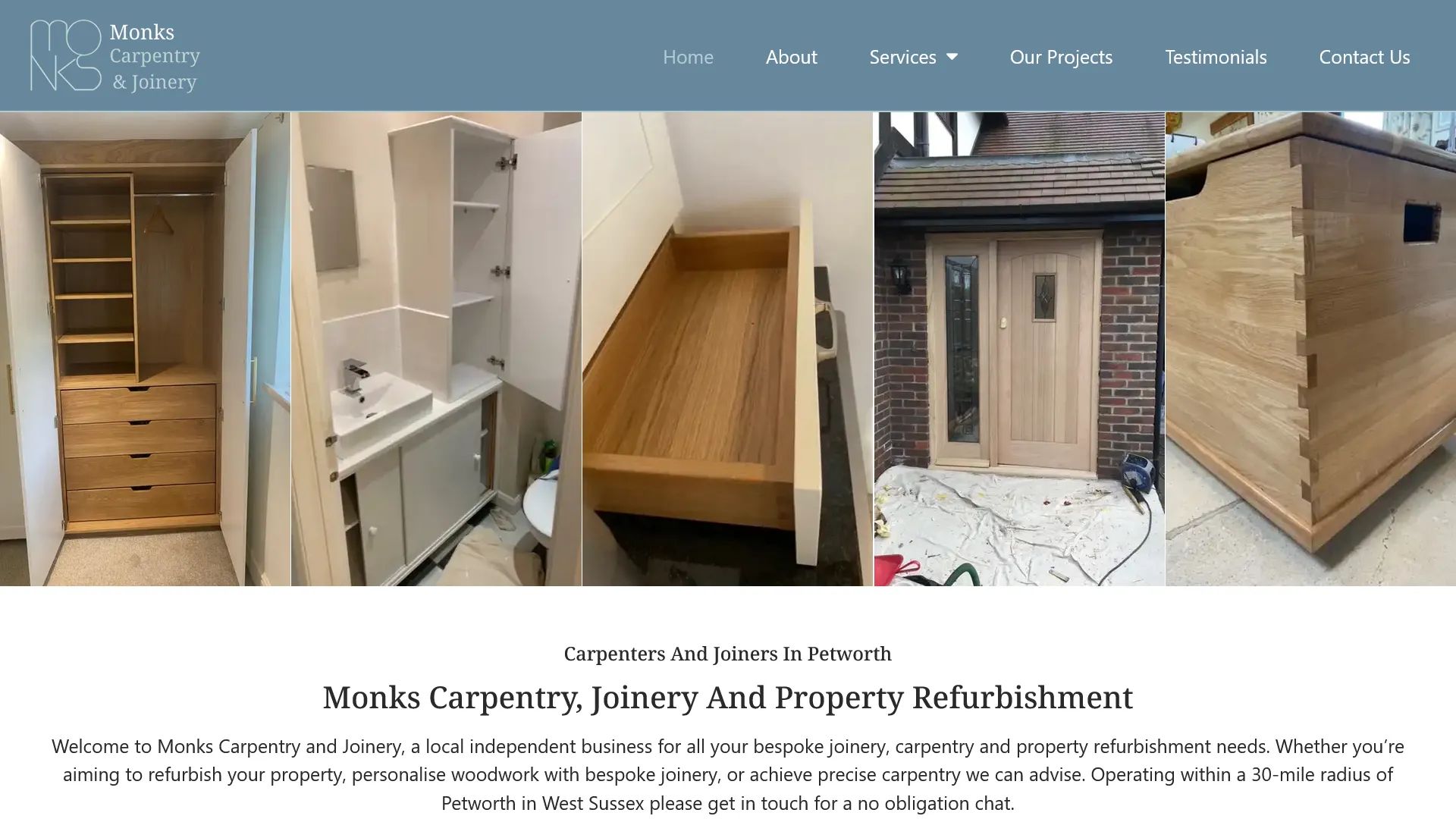 tradesmen website petworth