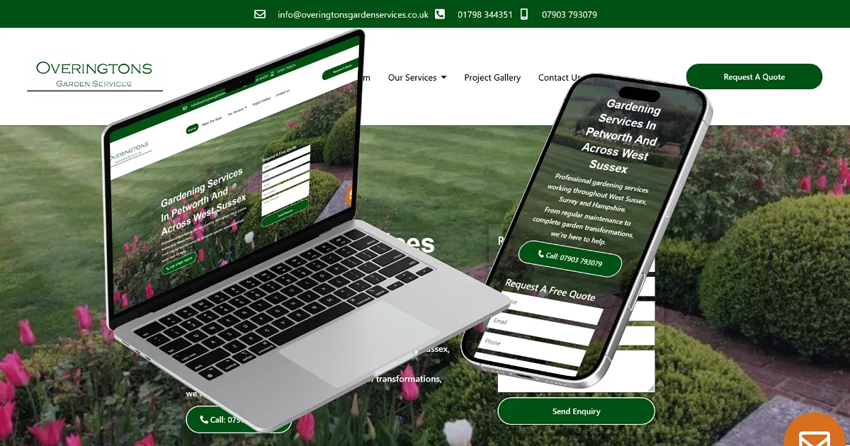 Overingtons Garden Centre website refresh (1)